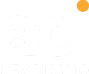 ACI Learning white logo