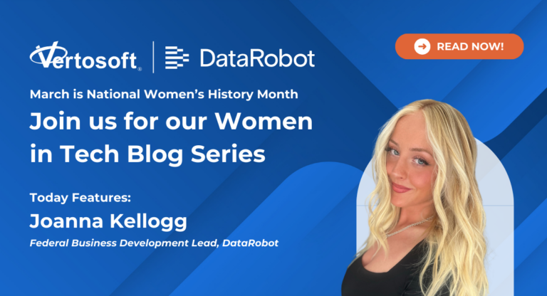 Joanna Kellogg Women in Tech Blog Series graphic