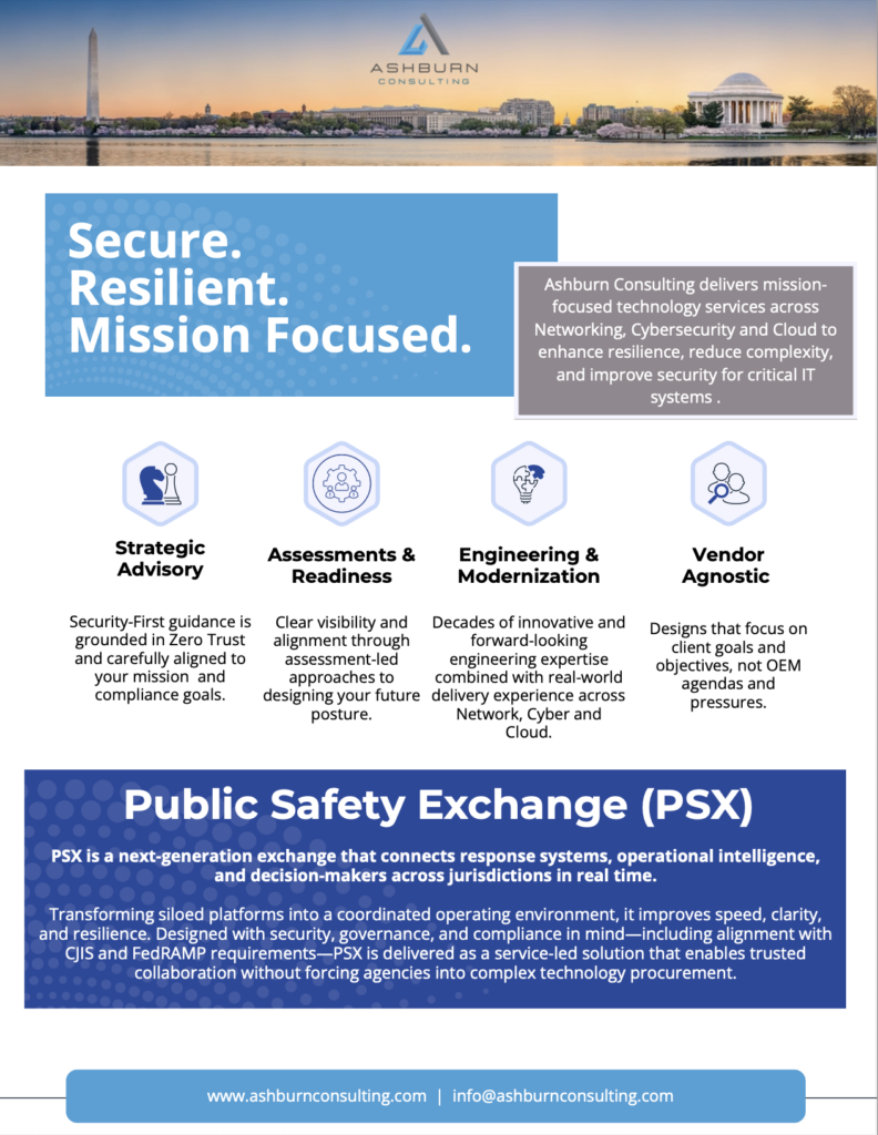 Ashburn Consulting Services Flyer PDF preview