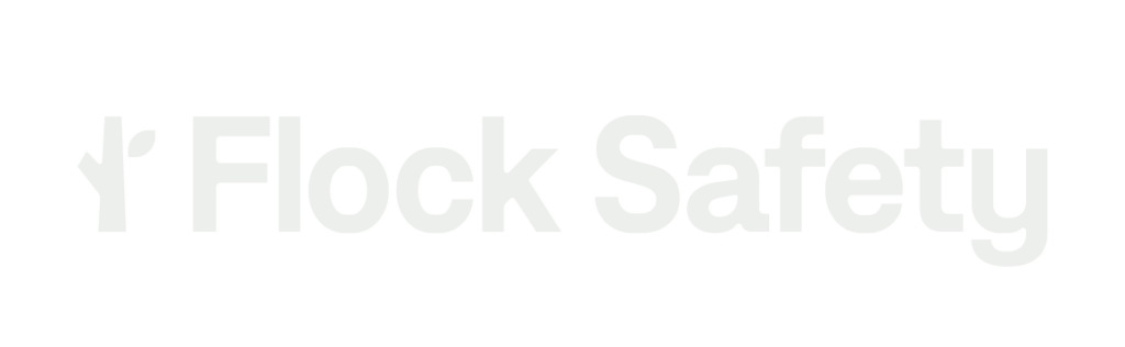 Flock Safety white logo